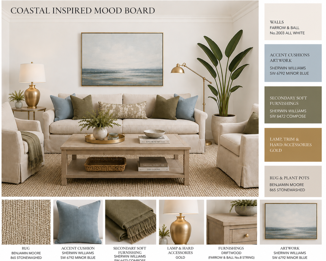 Coastal Interior Design: 4 Key Elements of Coastal Style